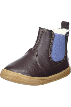 Primigi Unisex Baby Footprint Change Chelsea Boot, Brown, 20 EU