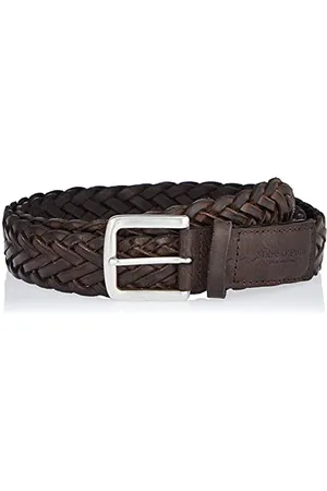 Marc O’ Polo Marc OߴPolo Herren Gürtel geflochten aus Leder, Braun (Copley Brown), 100