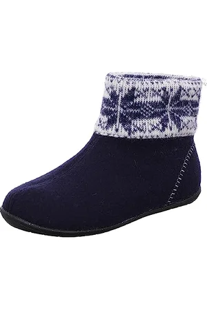 Rohde Damen Pantoffeln Stiefeletten Filz Tivoli-D 6869, Größe:37 EU, Farbe: