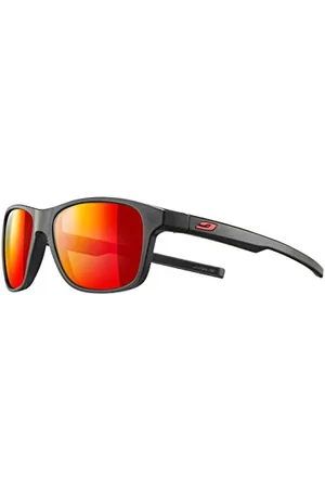 Julbo Unisex Kinder Cruiser Sunglasses, Schwarz/Rot, FR : S (Taille Fabricant : 10-15 Jahre)