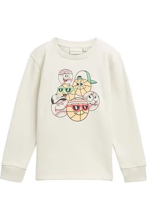 TOM TAILOR Jungen Kinder Sweatshirt mit Print, , 104/110
