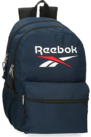 Reebok Boston Doppelfach Schulrucksack Blau 31x44x15 cm Polyester 20,46L