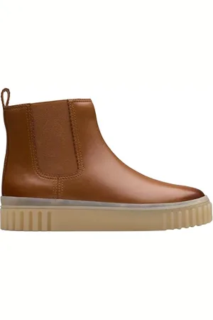 Clarks Damen Mayhill Top Chelsea-Stiefel, braun (tan), 40 EU