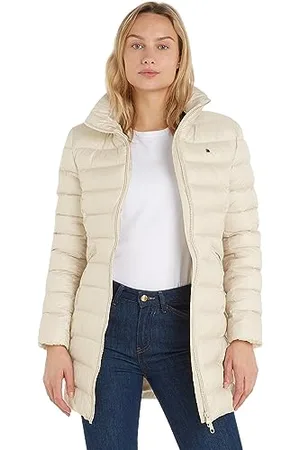 Tommy Hilfiger Damen Daunenmantel Padded Global Stripe Coat Winter, , XXS