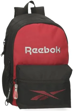 Reebok Portland Rucksack mit doppeltem Fach, , 31 x 44 x 15 cm, Polyester, 20,46 l, , Talla única, Rucksack mit Doppelfach