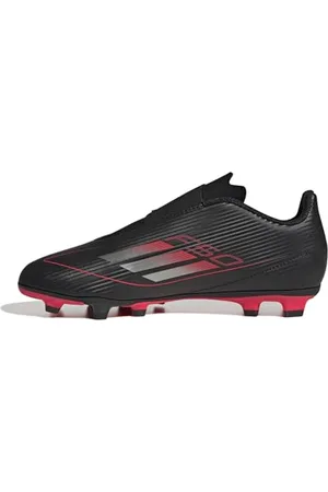 adidas F50 Club Velcro Football Boots FG/MG Kids Fußballschuhe, core Black/Iron met./Lucid red, 28 EU