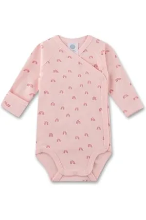 Sanetta Baby-Wickelbody | Nachhaltiger und süßer Unisex-Wickelbody aus Bio-Baumwolle. Baby Wickelbody 062
