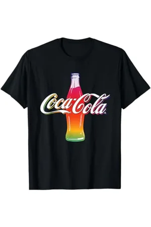 Coca-Cola Coca Cola Mehrfarbige Flasche T-Shirt