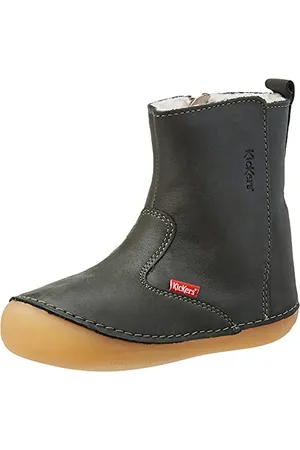 Kickers Unisex Baby Socool Cho Mary Jane Schuh, kaki, 19 EU