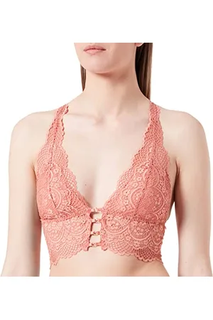 Women secret Damen Bralette Spitze Korallenrot BH, , L