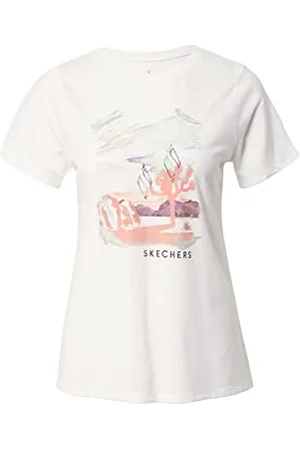 Skechers Damen Airbrush Tee T-Shirt, , L