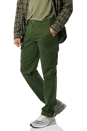 Amazon Herren Gerade geschnittene Stretch-Cargohose (erhältlich in Big & Tall), , 40W / 32L