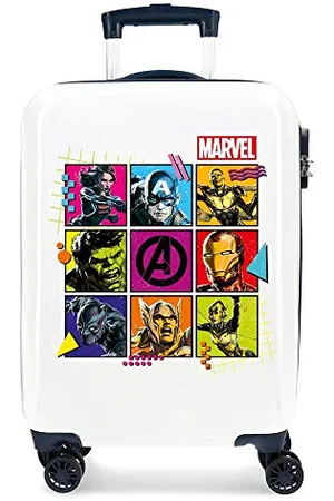 Marvel Avengers Comic Kabinenkoffer Mehrfarbig 38x55x20 cms Hartschalen ABS Kombinationsschloss 34L 2,6Kgs 4 Doppelräder Handgepäck