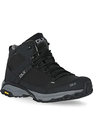 Trespass DLX Herren RENTON Trekking- & Wanderhalbschuhe, (Black Black), 42 EU