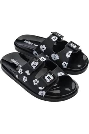Melissa Damen Wide + Mickey and Friends Ad Flache Sandale, , 37 EU