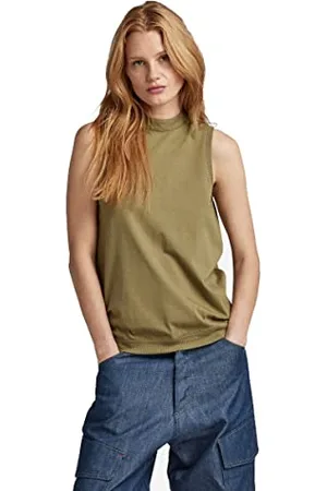 G-Star RAW Damen Open Back Knitted Top