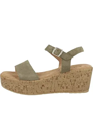 QS by s.Oliver Sandale 5-5-28311-20 Grün Red Label