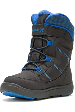 Kamik Kinder Stance2 Winterstiefel, Schwarz , 31 EU