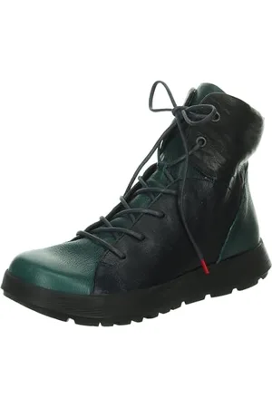 Think! Damen COMODA Schneestiefel, Petrol/Kombi 7010, 38 EU Schmal