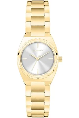 Tamaris Damen Analog Quarz Uhr mit Edelstahl Armband TT-0167-MQ