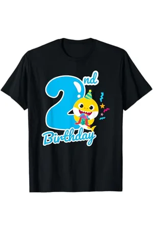Baby Shark Baby Hai 2. Geburtstag Blau 2 Jahre T-Shirt