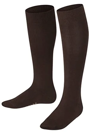 Falke Unisex Kinder Kniestrümpfe Family K Kh nachhaltige Baumwolle lang einfarbig 1 Paar, , 31-34