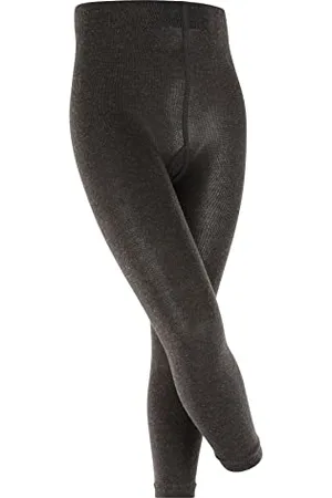 Falke Unisex Kinder Leggings Active Warm K Le Wolle Funktionsmaterial einfarbig 1 Stück, , 152-164