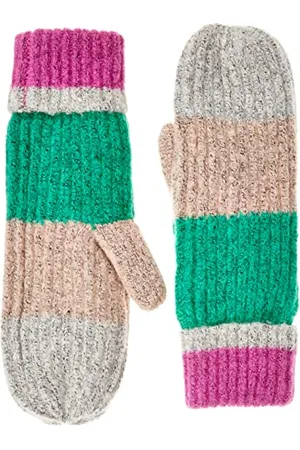 Pieces® Damen Pcpyron Structured Block Mittens Bc F ustlinge, , Einheitsgröße EU