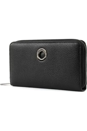 Mandarina Duck Damen Mellow Leather P10FZP61 Geldbörse, Nero, 19x10,5x2 (L x H x W)