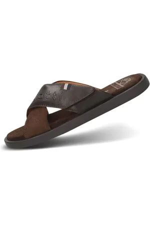 Bugatti Herren-Sandale-321-ART80,dark brown/dark brown,46