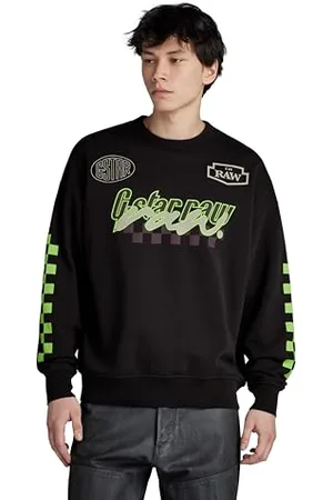 G-Star RAW Herren Moto Sport Graphic Loose Sweatshirt, , XXL