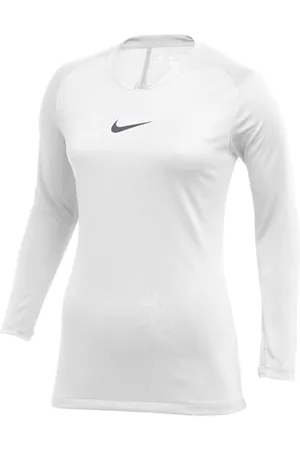 Nike Mädchen W Nk Df Park 1stlyr JSY Ls T-Shirt, White Cool Grey, XS EU