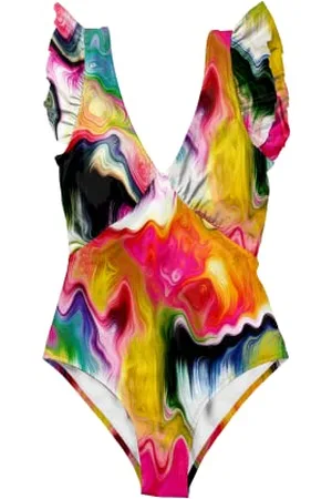 averie Damen Shanaya One Piece Swimsuit, , XXL EU