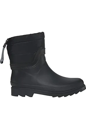 Viking Damen Puffer Warm Mid Rain Boot, Black, 39 EU