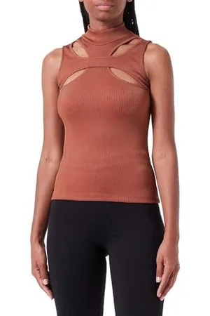 HUGO BOSS Damen Deurybia Jersey Top, , L EU