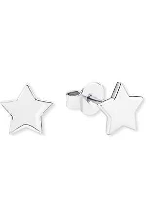 QS by s.Oliver S. Oliver SO PURE Ohrringe für Damen, 925 Sterling , Rhodiniert