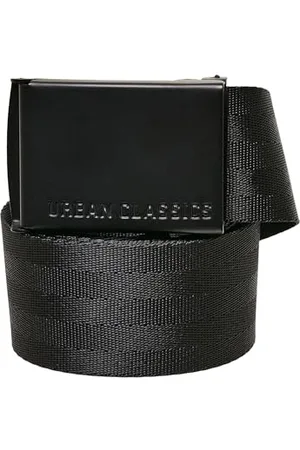 Urban classics Unisex TB4278-Easy Polyester Belt Gürtel, Black, S/M