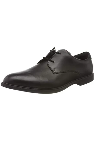 Clarks Jungen Scala Loop Y Derbys, Schwarz ,39 EU