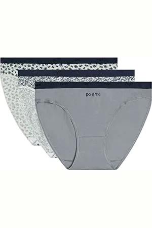 Dim Slip Les Pockets Baumwolle Stretch Baumwolle Damen x3, , L