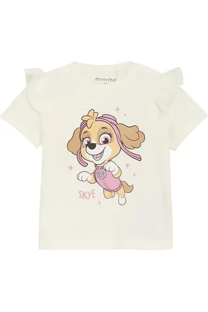 Minymo Kurzarm-T-Shirt mit Paw Patrol-Aufdruck