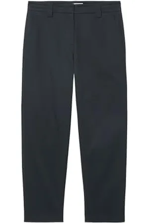Marc O’ Polo Marc OߴPolo Damen Chinohose mit Stretch-Anteil Tapered Fit, (Thunder Blue), 32