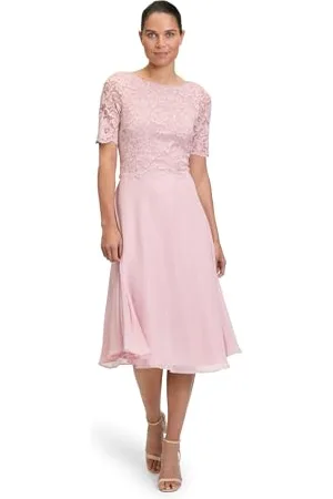 Vera Mont Damen 0113/4825 Partykleid, Rosa, 36 EU