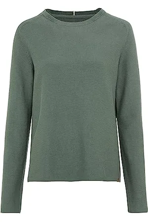 Camel Active Damen Strickpullover aus Reiner Baumwolle Womenswear-XL