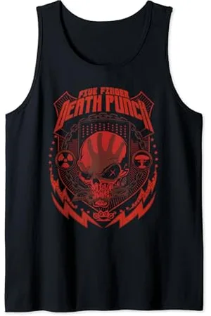 Five Finger Death Punch 5FDP – Nuke Shield Red Tank Top