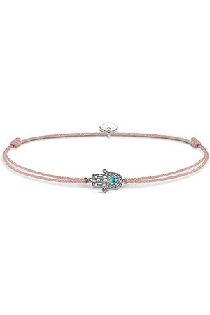 Thomas Sabo Damen Fußkettchen Little Secret Fatimas Hand 925 Sterling Silber LSAK001-504-19-L27v