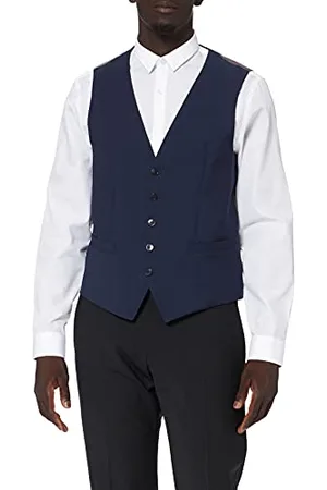 Bugatti Herren 780600-99770 Anzugweste, per Pack , 54 (Herstellergröße: 54)