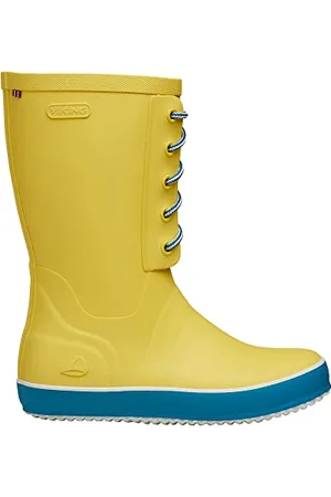 Viking Damen Retro Logg Gummistiefel, Yellow,39 EU