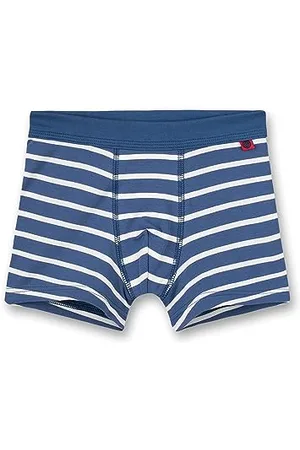 Sanetta Jungen-Shorts Ringel | Hochwertige und nachhaltige Unterhose für Jungen aus Baumwolle. Unterwäsche für Jungen 092
