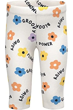 NAME IT Mädchen Nmfvivian AOP Capri H1 Leggings, , 104 EU