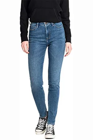 Lee Damen Scarlett High Skinny Jeans, Blau ( Iw) , 27W/35L